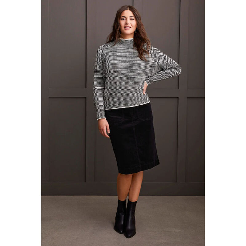 Tribal Funnel Neck Sweater Womens image number 0